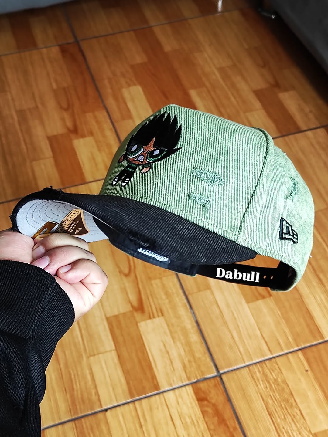 9FIFTY A-Frame Las Chicas Superpoderosas verde con Visera Negra