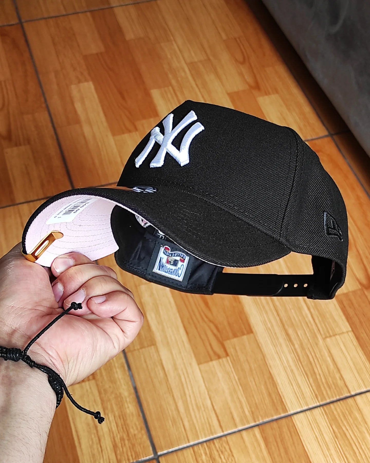 New Era New York Yankees 1999 world series black pink 9Forty A-Frame Snapback