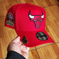 New Era Chicago Bulls NBA champions 1996 red 9Fifty A Snapback
