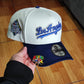 New Era Los Angeles Dodgers Chrome víscera Satinada Two Tone A Frame 9Forty Snapback Hat