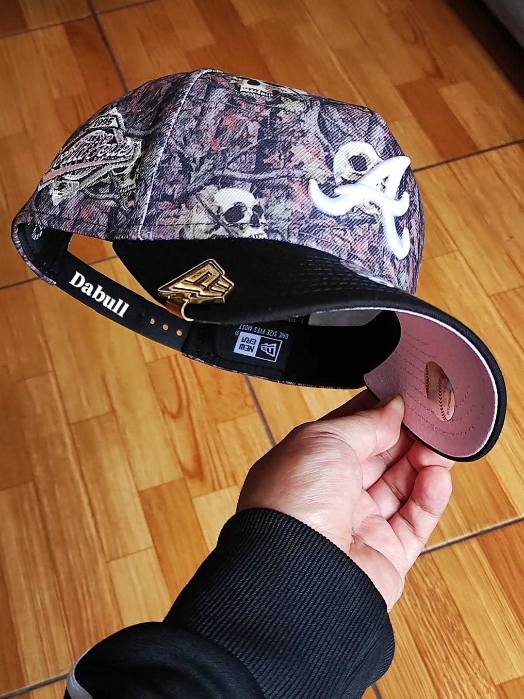 New era Atlanta Braves SKULL ☠️ 9FORTY A-FRAME hat