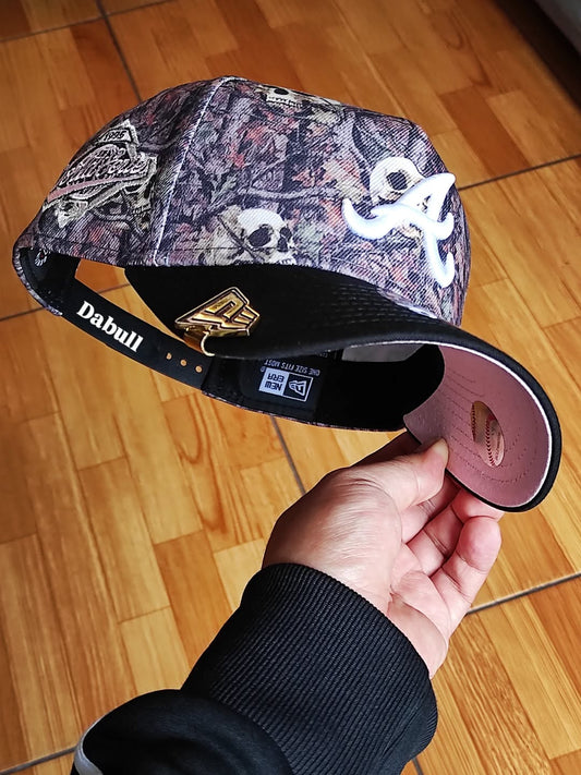 New era Atlanta Braves SKULL ☠️ 9FORTY A-FRAME hat