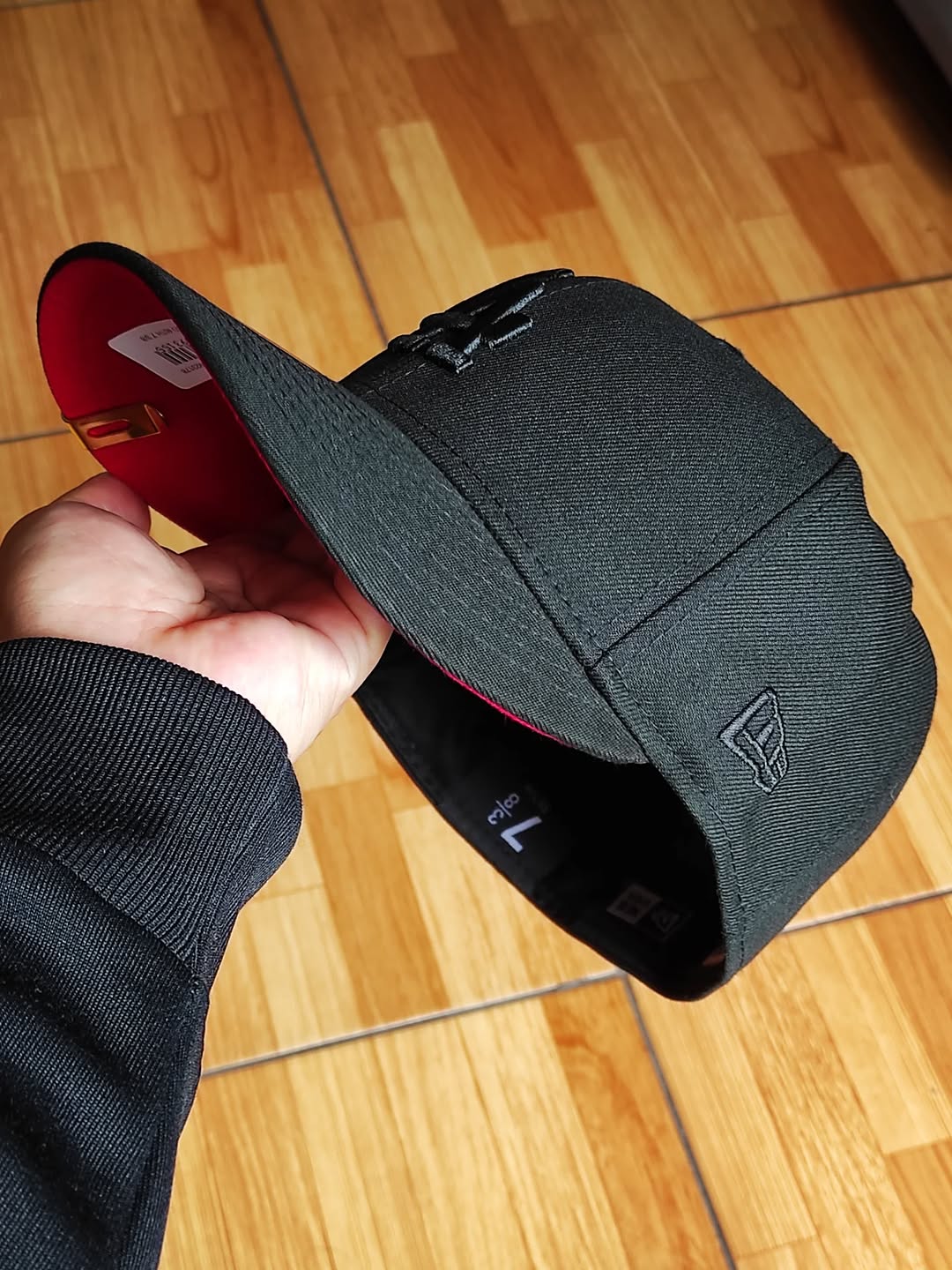 New Era Los Angeles Dodgers 40th Anniversary Black Out Red Edition 59Fifty Fitted Hat