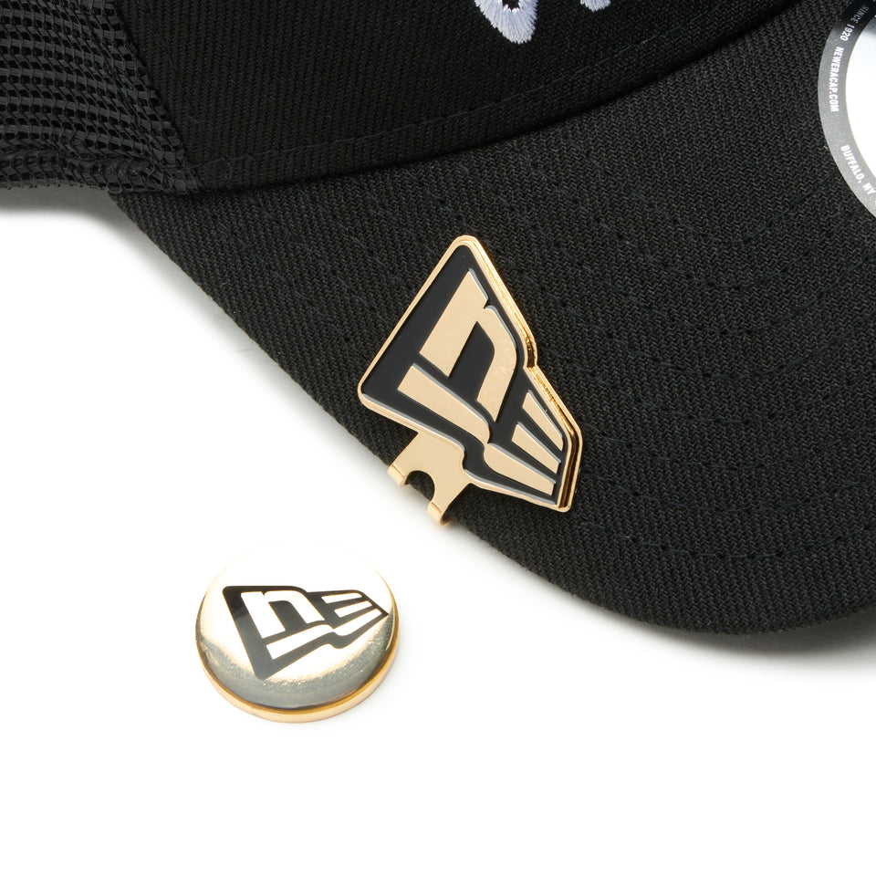 Metallic Gold New Era Flag Pin