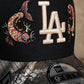 New Era Los Angeles Dodgers Tokyo Series Koi Black Two Tone Edition 9Fifty A Frame Snapback Hat