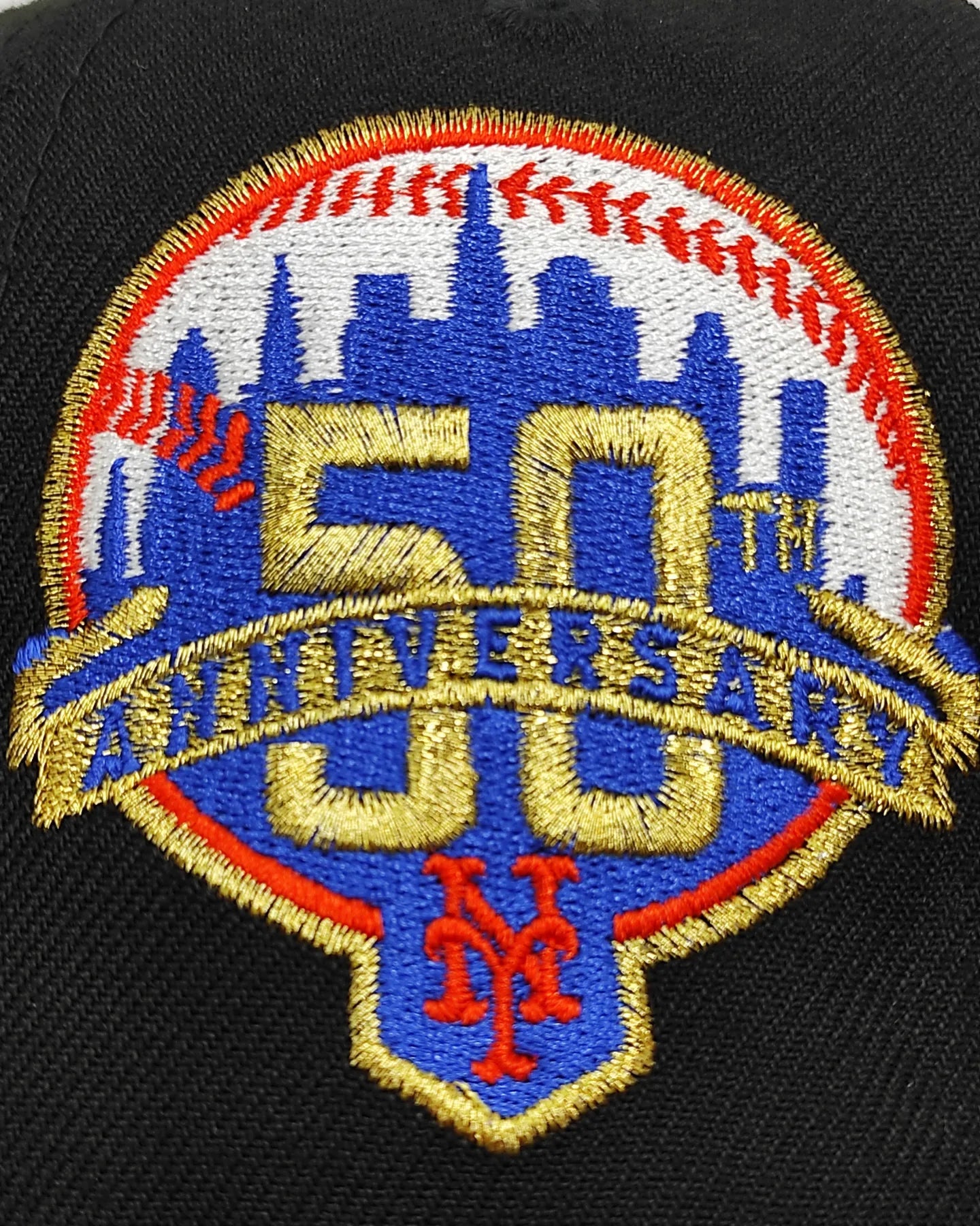 New Era New York Mets 50th aniversario black edition 59fifty
