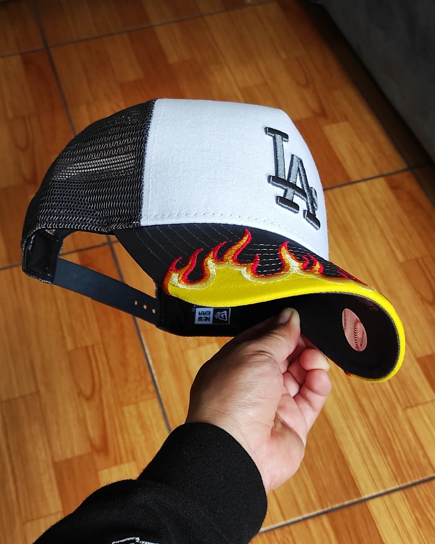 New Era colección flame 🔥 Los Angeles Dodgers 9 FORTY A-FRAME Trucker