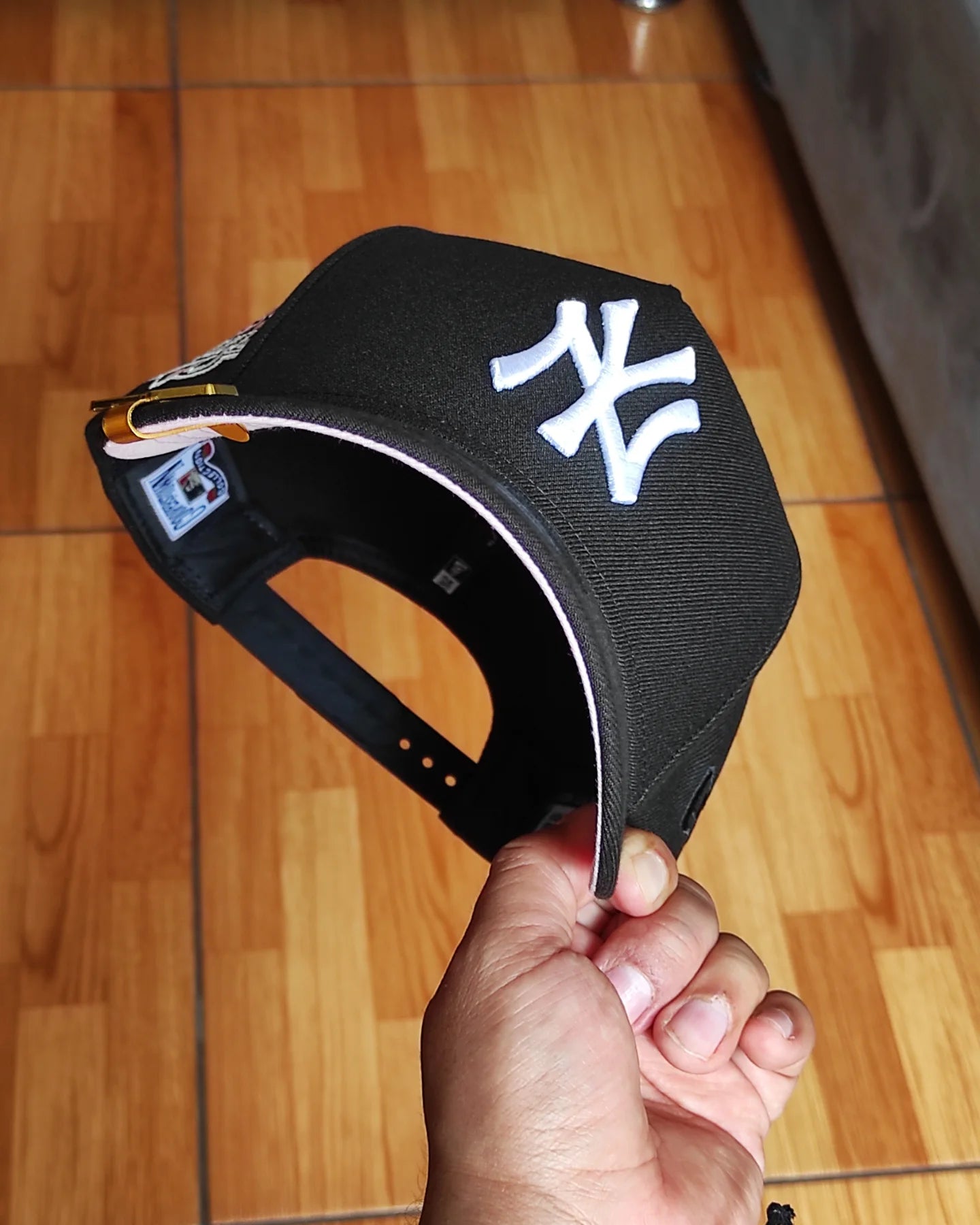 New Era New York Yankees 1999 world series black pink 9Forty A-Frame Snapback