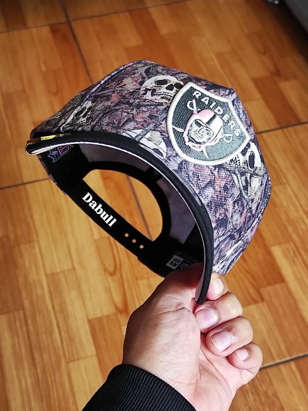 New Era Las Vegas Raiders SKULL ☠️ 9FORTY A-FRAME hat