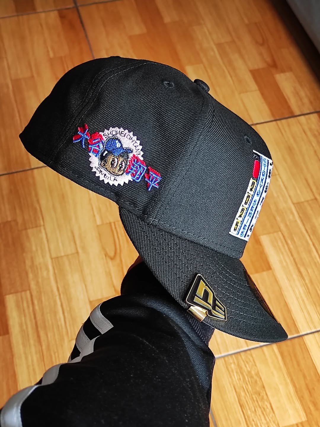 New Era Los Angeles Dodgers Tokyo🇯🇵 Series Black Pink Prime Edition 59Fifty Fitted Hat