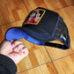 Gorra capslab luffy one peace trucker negra azul