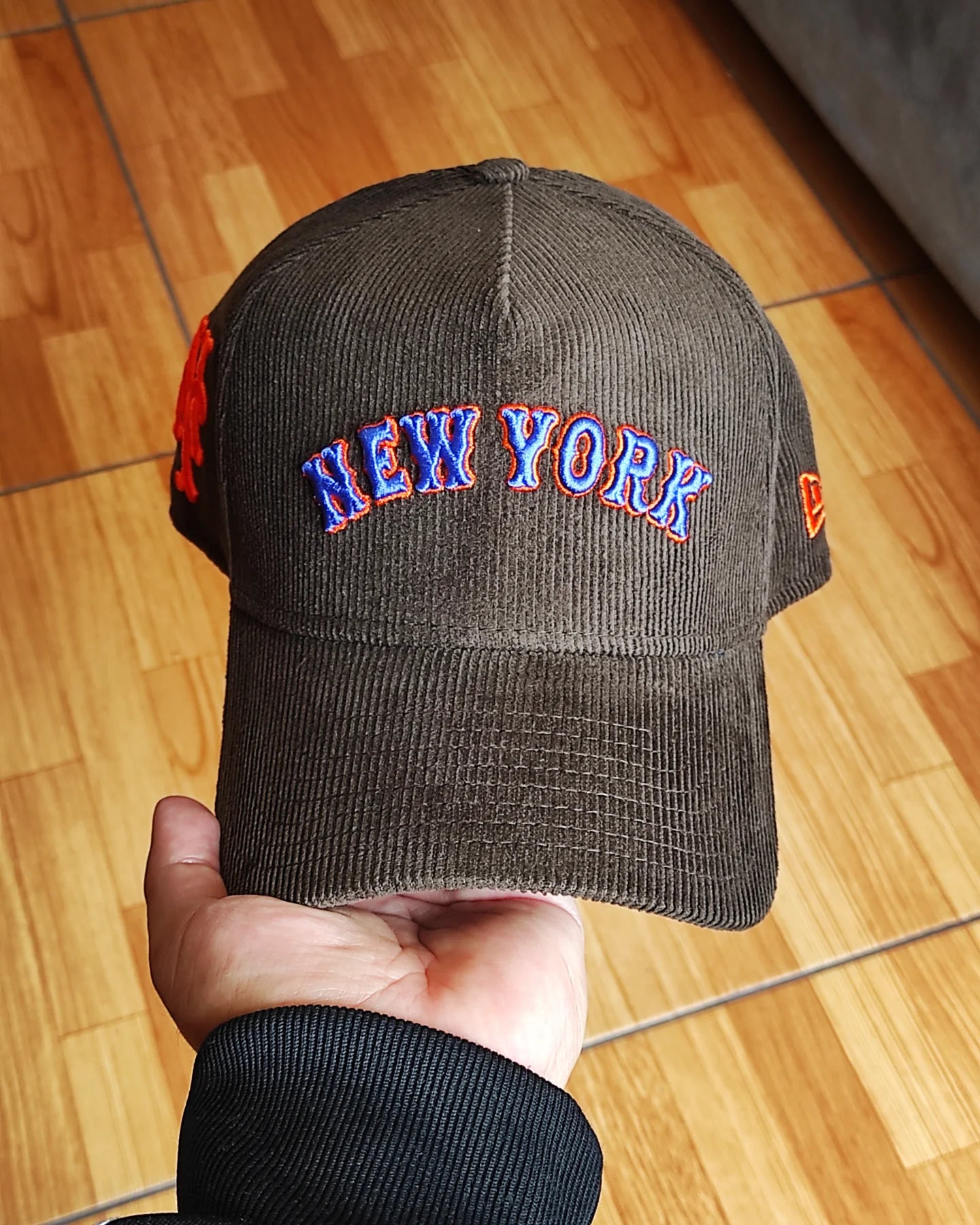 New Era New York Mets corduroy Brown 9 FORTY A-FRAME