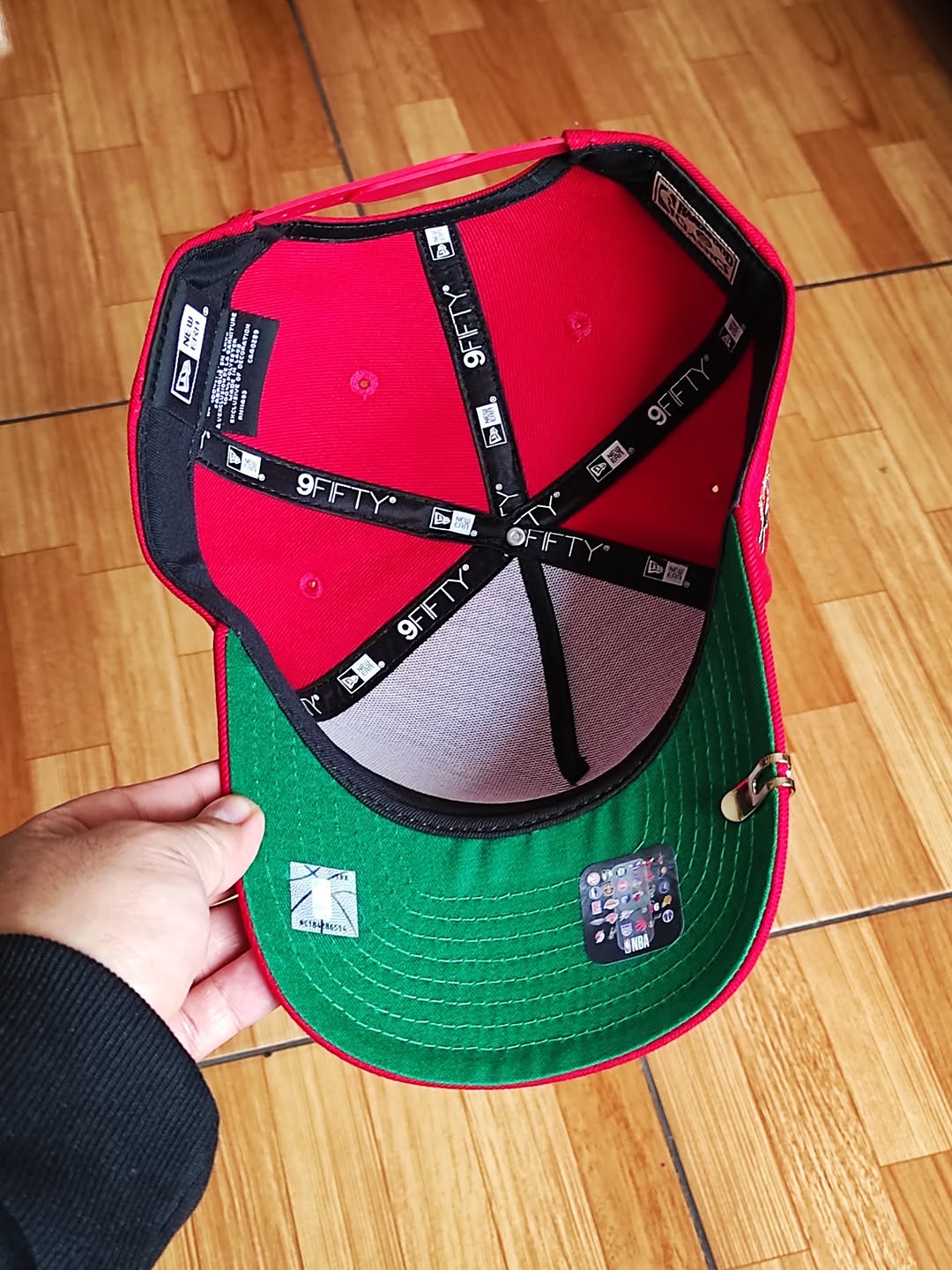 New Era Chicago Bulls NBA champions 1996 red 9Fifty A Snapback