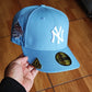New Era New York Yankees Pastel Blue 59FIFTY Fitted Cap🍧