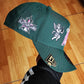 NewEra Anaheim ANGELS cupid 🏹 dark Green 9FORTY A-FRAME SNAPBACK