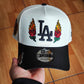 New Era Los Angeles Dodgers World Series Champions 2025 Fire Rose Black Prime Edition 9Forty A Frame Snapback