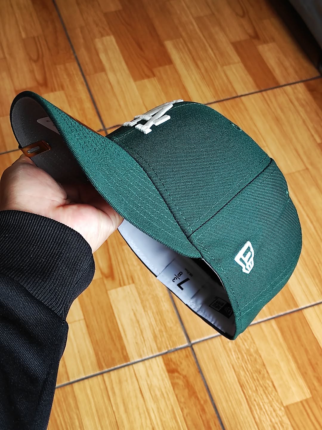 New era Los Angeles Dodgers viva dark green 59fifty fitted