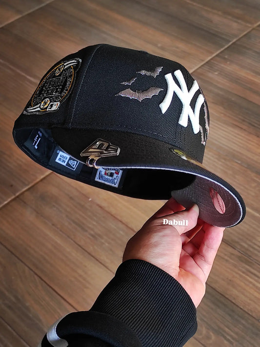 New Era New York Yankees Subway Series Bats Black Prime Edition 59Fifty Fitted Hat