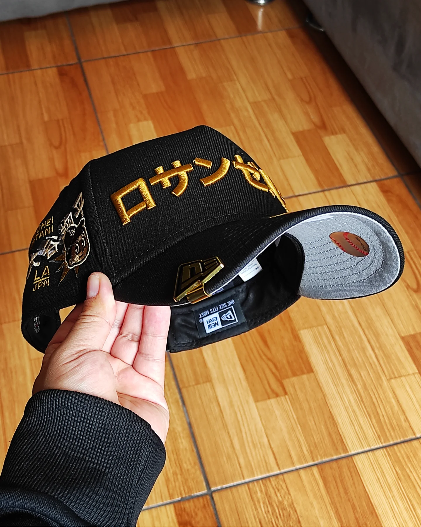 New Era Los Angeles Dodgers Ohtani Gold Edition A Frame Snapback Hat