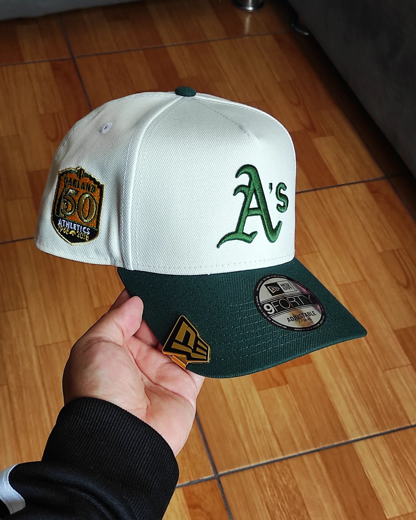 New Era Oakland Athletics 50th aniversario two tone 9FORTY A-FRAME