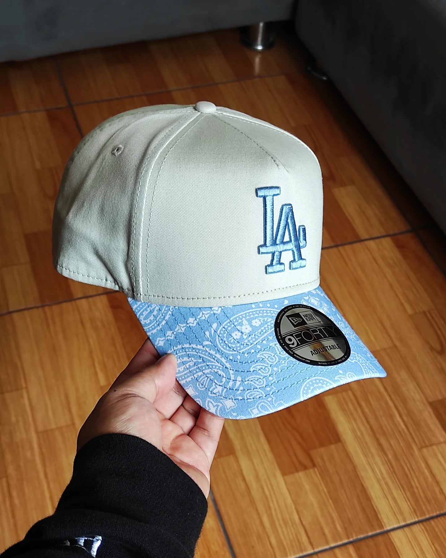 New Era Los Angeles Dodgers Paisley 9forty a-frame snapback
