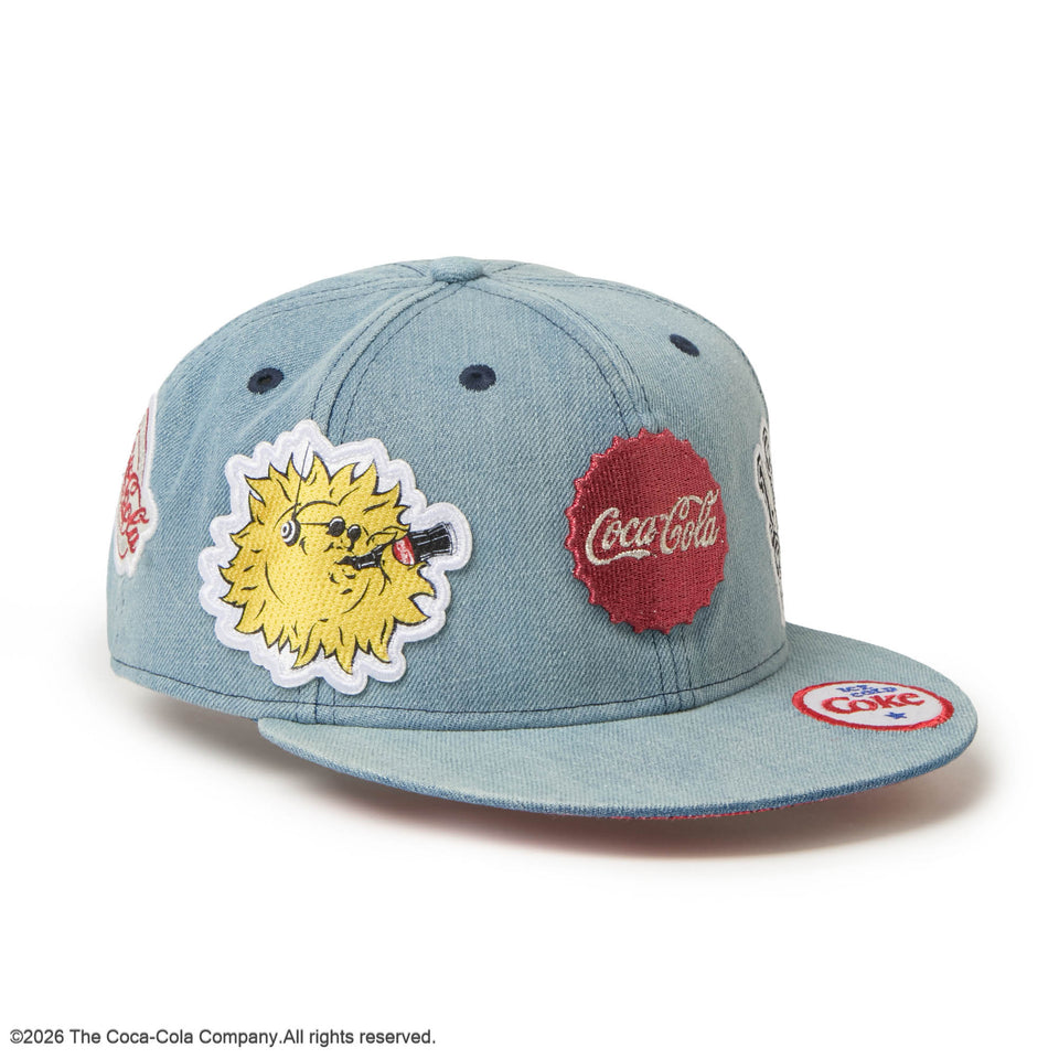 Coca cola x New Era Denim 9FIFTY Snapback
