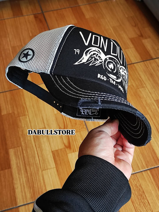 Gorra vondutch black trucker cap