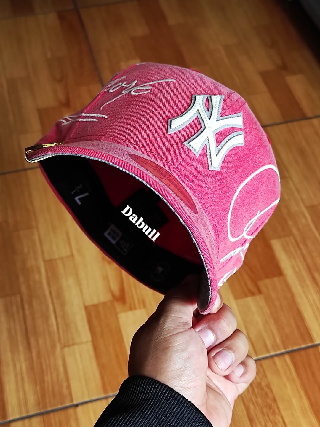 New Era New York Yankees mlb script coral 59fifty