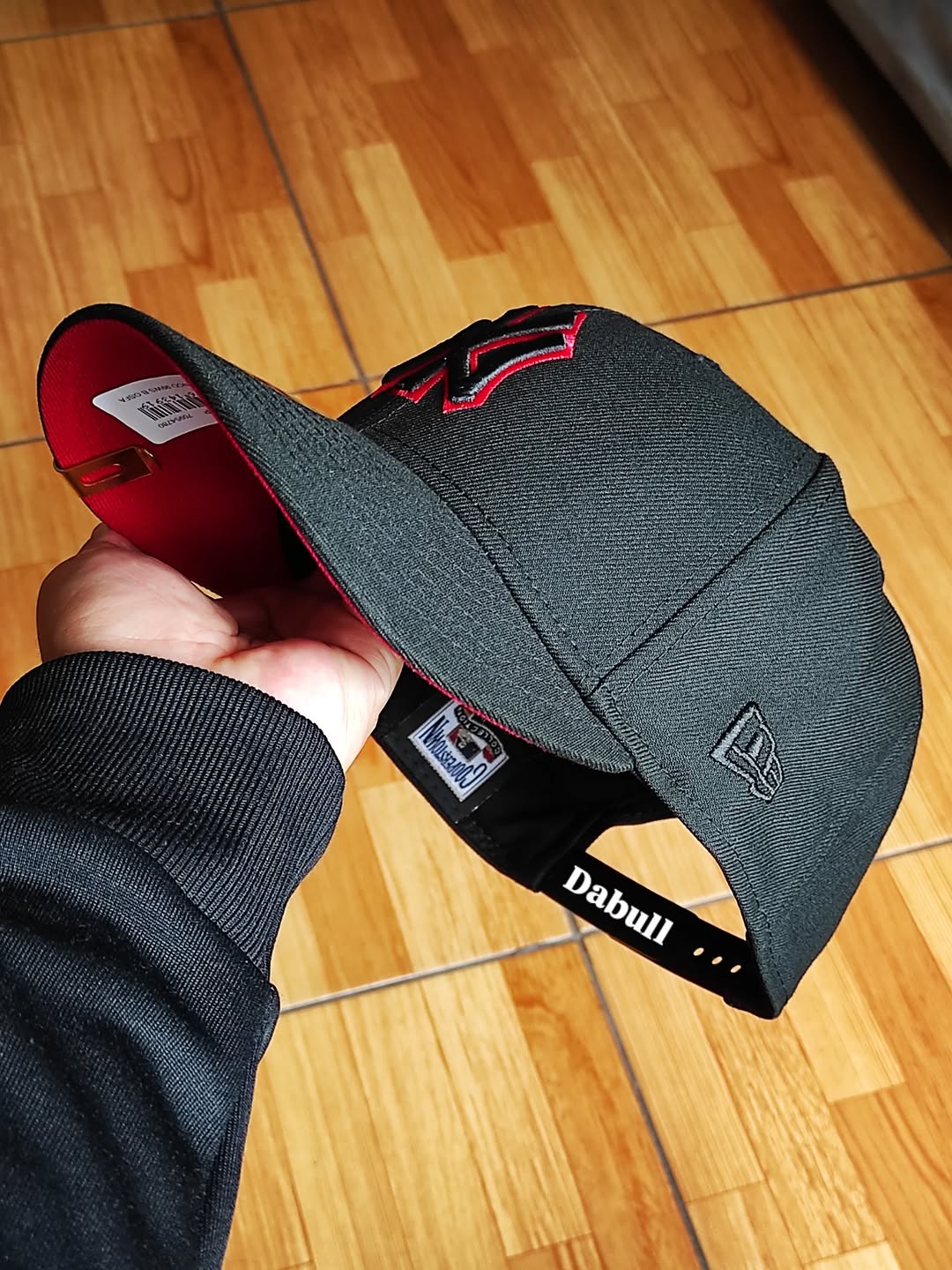 New Era New York Yankees World Series BLACK RED 9FIFTY Snapback