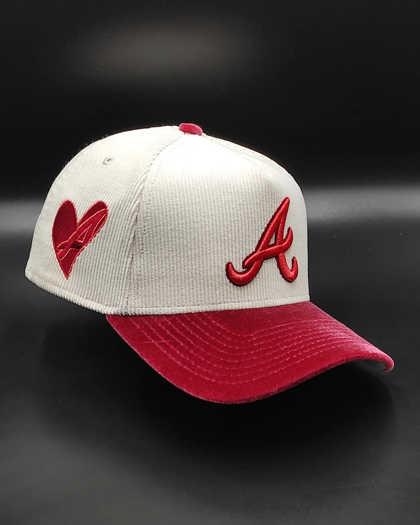 Newera Atlanta Braves Corduroy velvet 9 forty aframe Snapback
