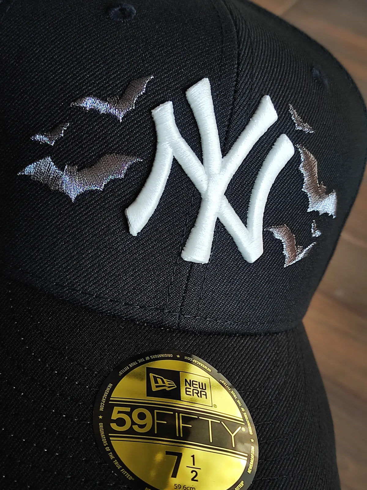 New Era New York Yankees Subway Series Bats Black Prime Edition 59Fifty Fitted Hat