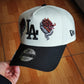 New Era Los Angeles Dodgers World Series 2025 Dragon Chrome Two Tone Edition 9Forty A Frame Snapback Hat