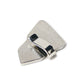Clip para visera de gorra, logotipo de bandera NewEra, color silver plata