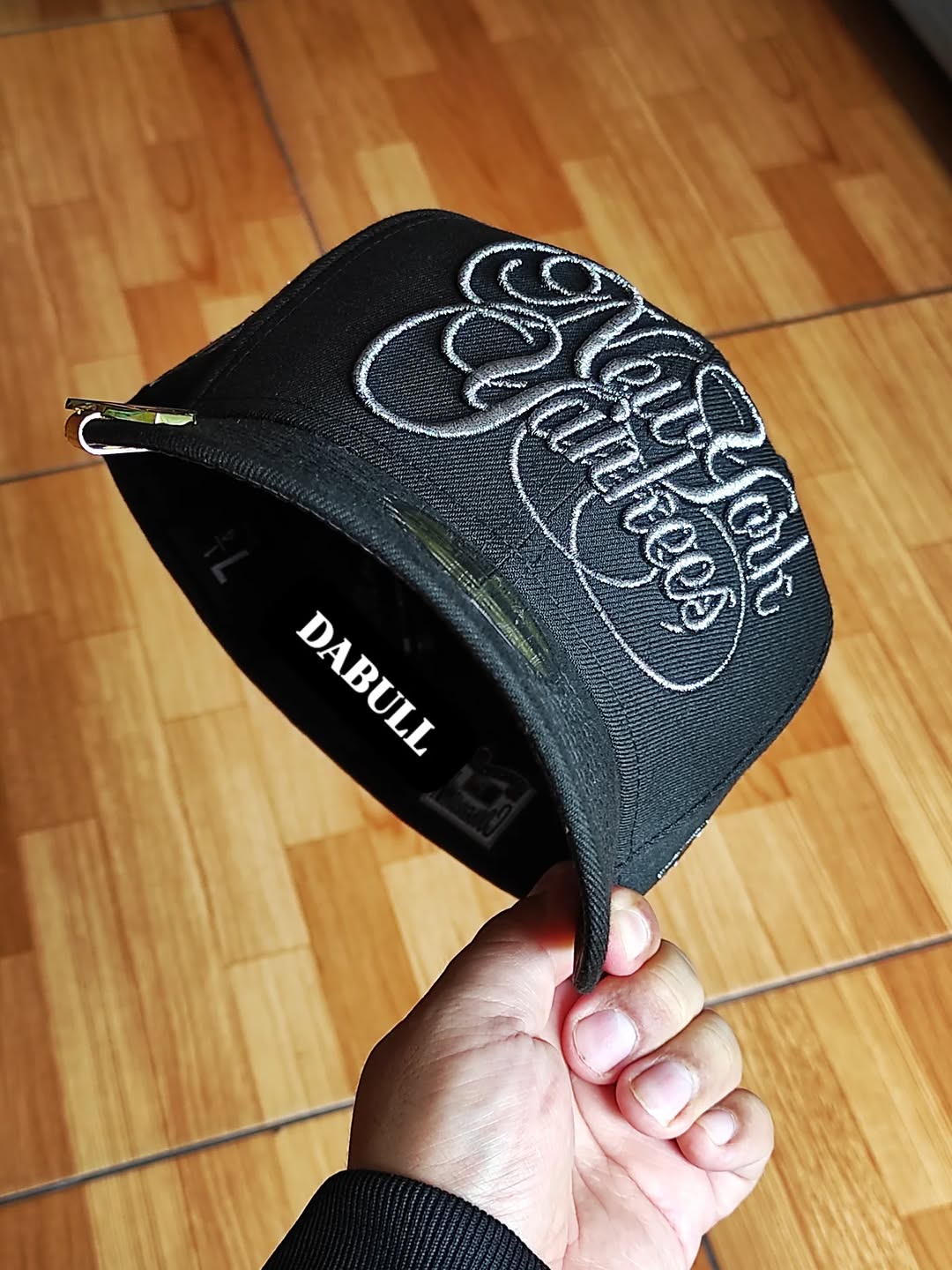 New Era New York Yankees script world series black titanio 59FIFTY