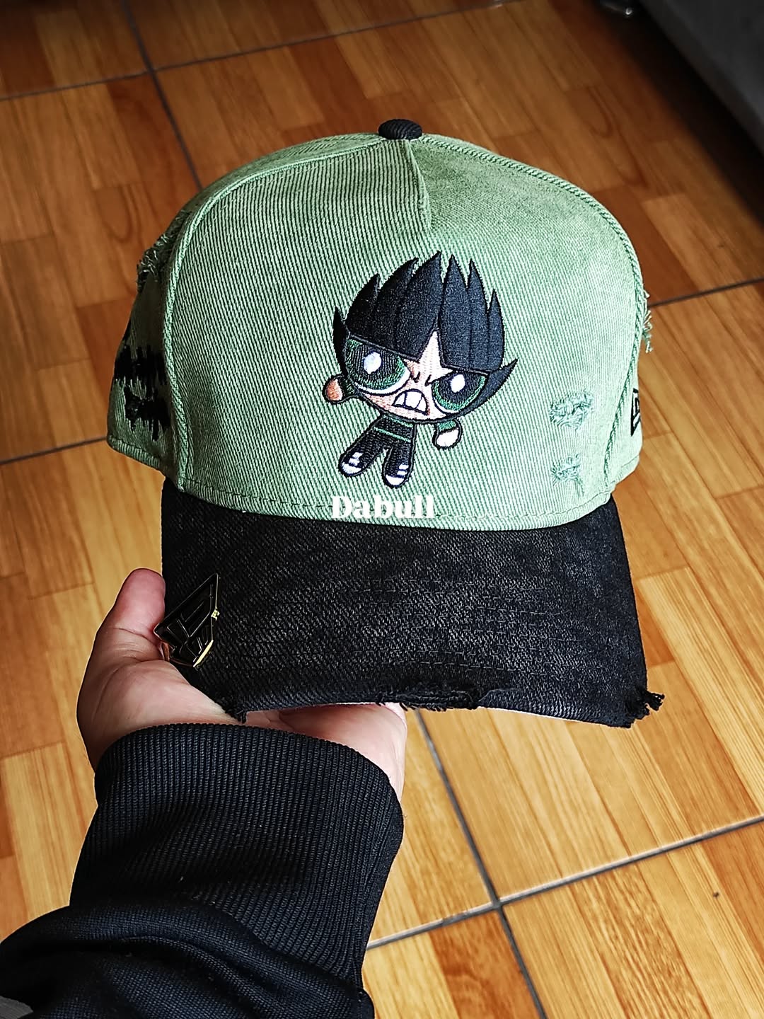 9FIFTY A-Frame Las Chicas Superpoderosas verde con Visera Negra