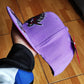 Toronto Raptors Mitchell & Ness NBA FRONT LOADED Snapback Hat- Purple