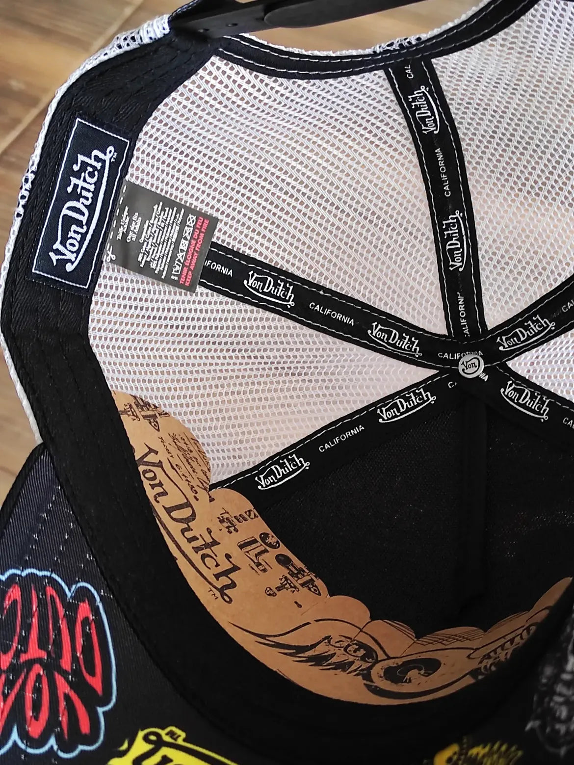 Von dutch trucker cap multilogo Exclusiva