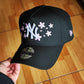 New Era New York Yankees world series cherry Blossom🌸  BLACK 9forty a frame