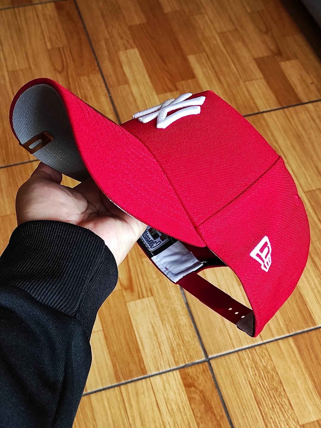 New Era New York Yankees red 9Forty A Frame Snapback Hat