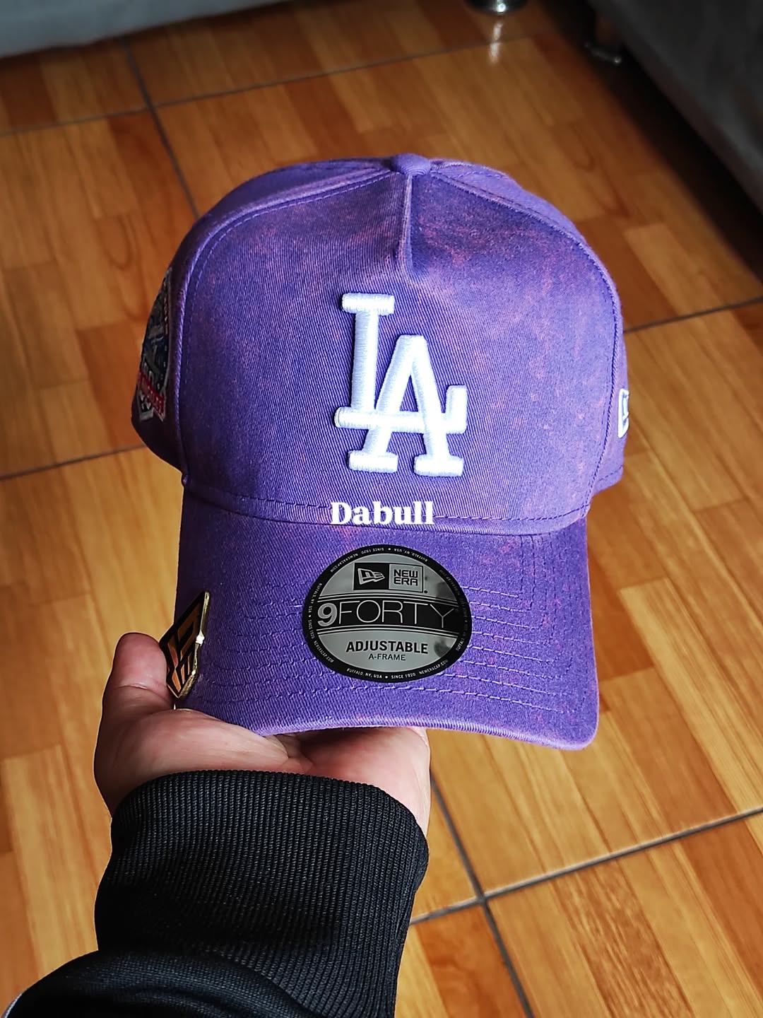 New era Los Angeles Dodgers purple 👖 9FORTY A-FRAME Snapback