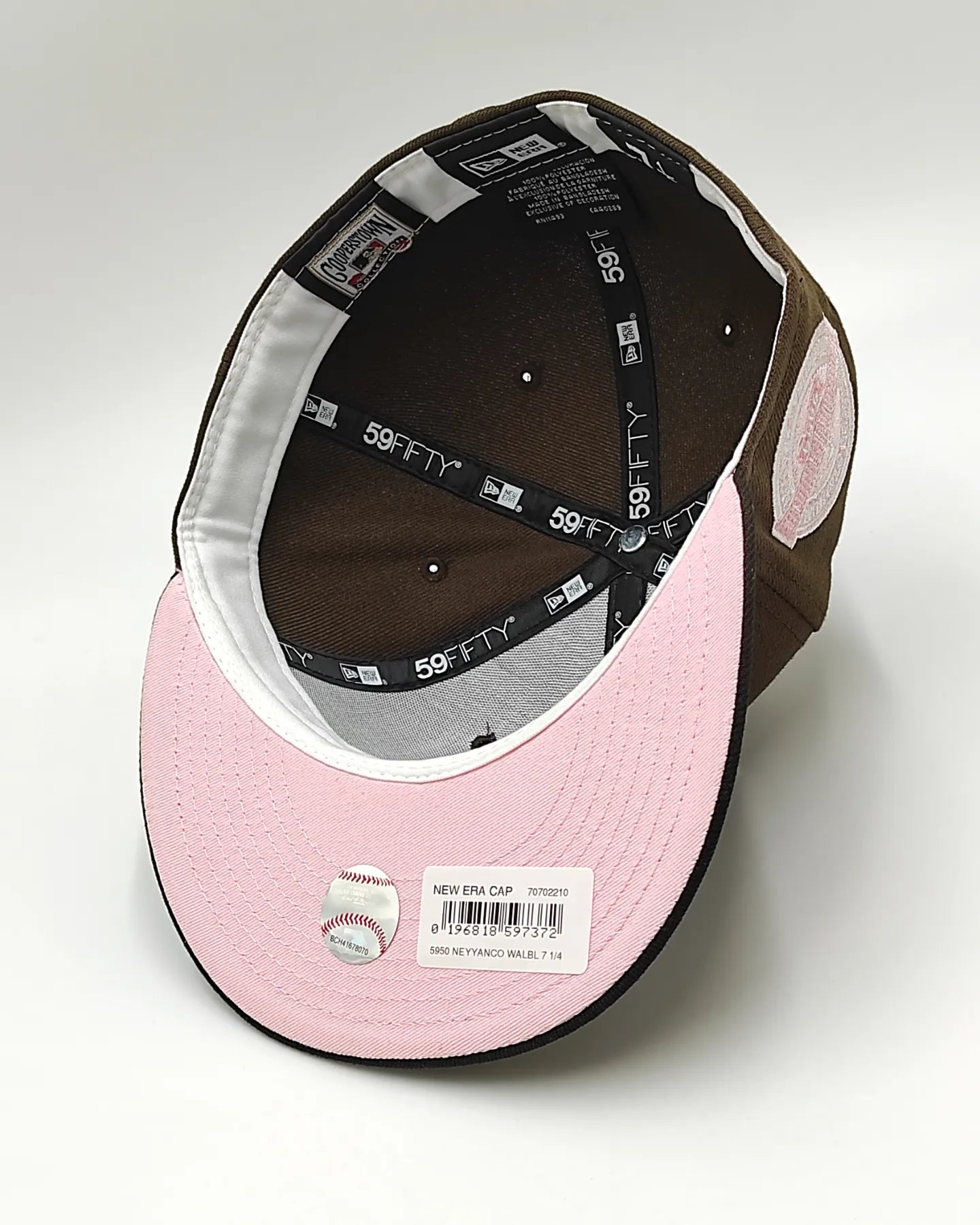 New Era New York Yankees inaugural season 2009 brown two tone