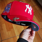 New York yankees mlb red sky blue uv / 59fifty cap