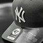 47brand New York Yankees cold zone classic color plomo snapback cap