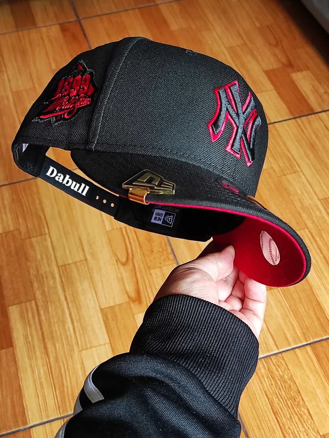 New Era New York Yankees World Series BLACK RED 9FIFTY Snapback