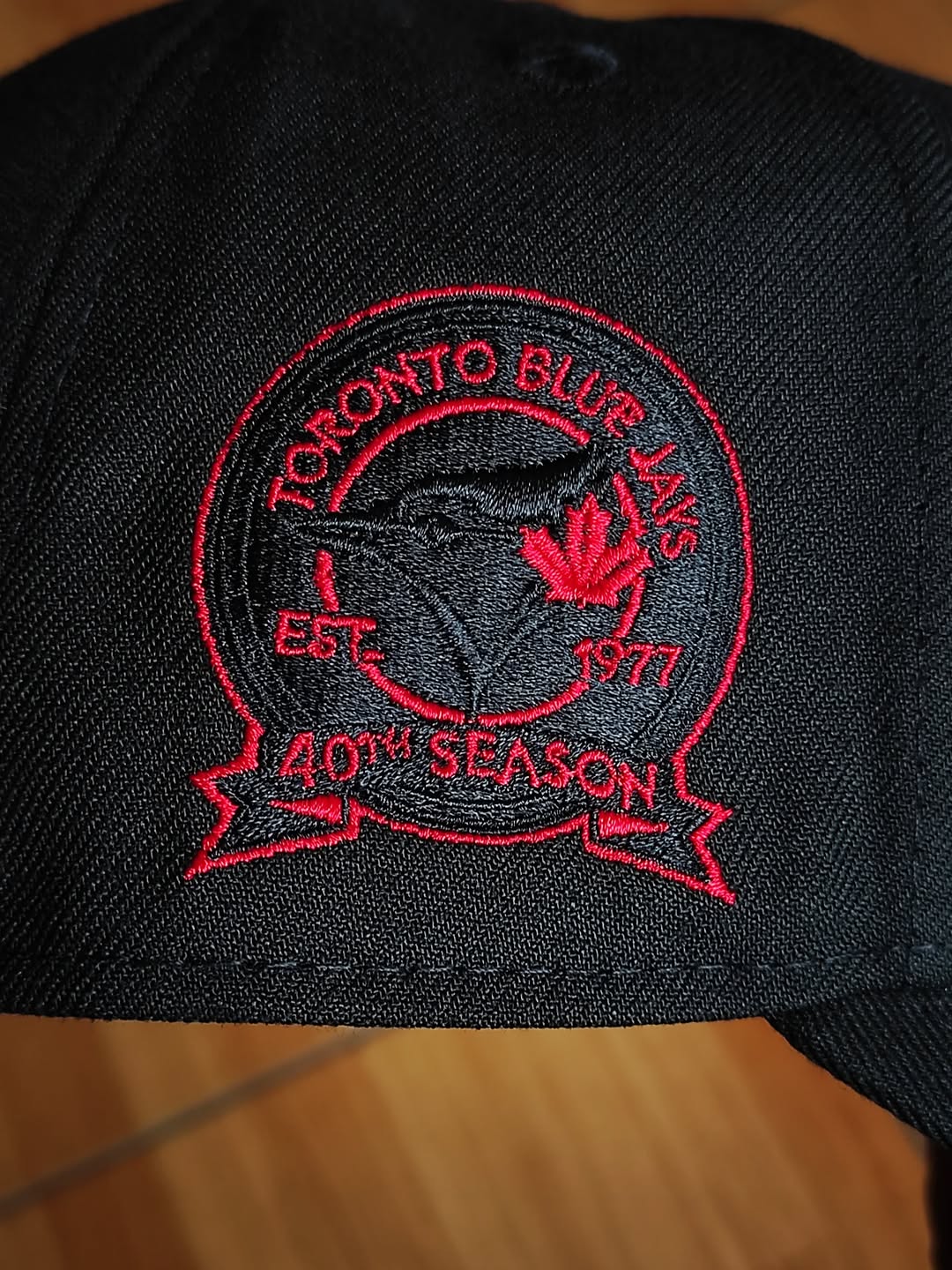 New Era Toronto BLUE Jays Black Red 9Forty A-Frame