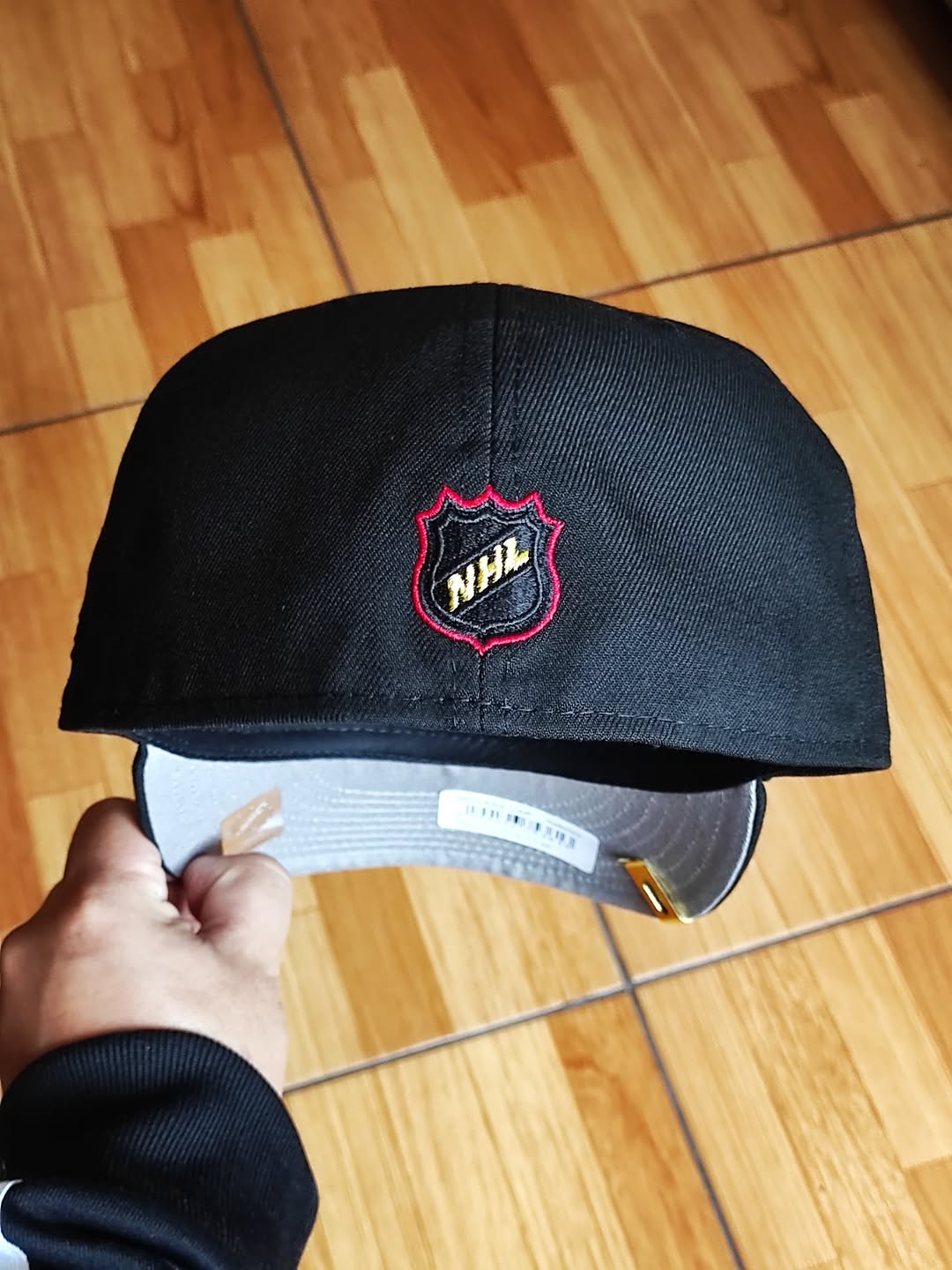 New Era Anaheim Ducks Inaugural Season Black Out Fire Edition 59Fifty Fitted Hat