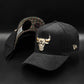 New Era Chicago Bulls "Corduroy Black" 9 Forty A-FRAME snapback