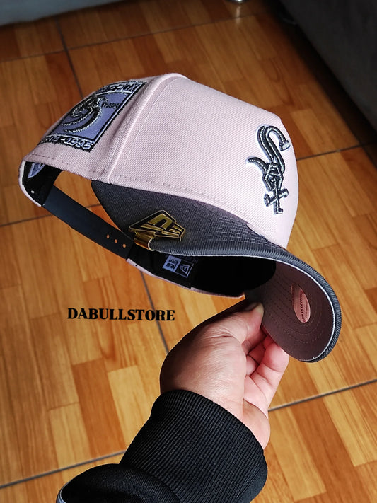 Chicago White Sox 95 Years Side Patch New Era A-Frame 9Forty Snapback
