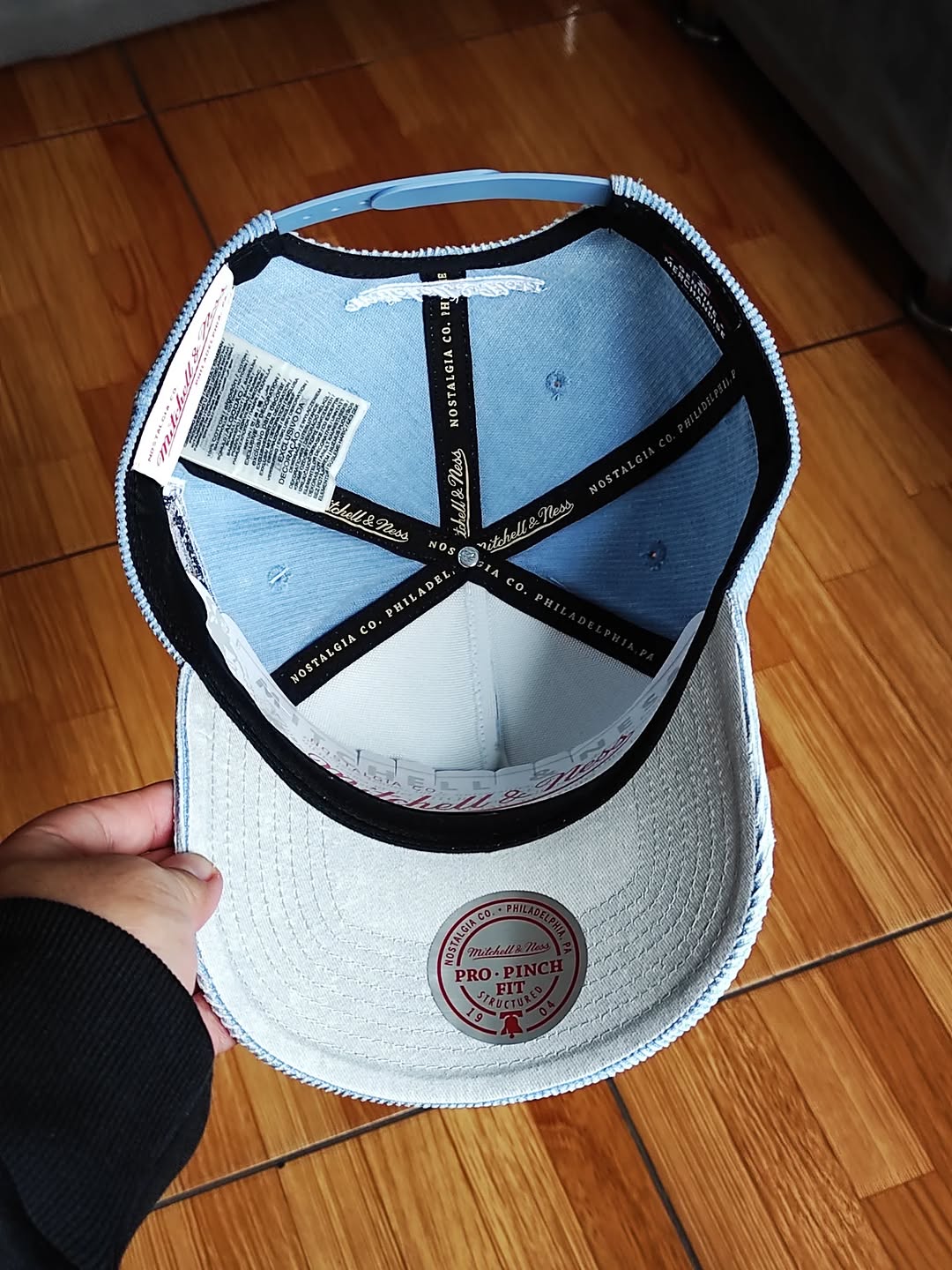 Mitchell and ness new york yankees denim Stadium cord pro Snapback