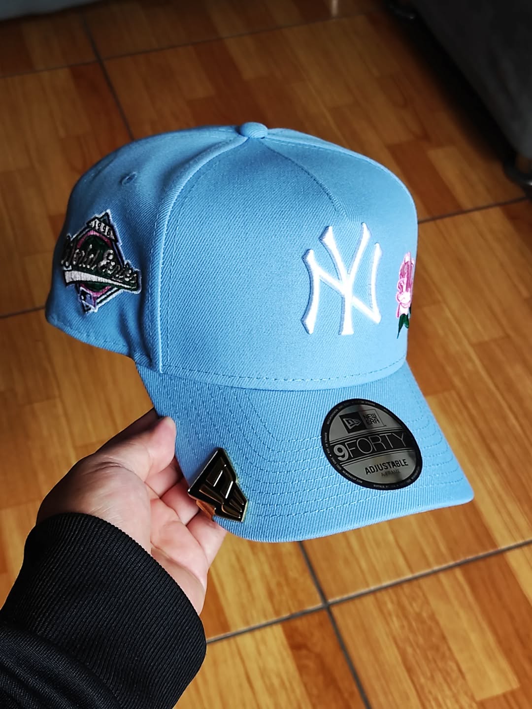 New Era New York Yankees World Series 1996 SKY blue rose 9forty A-FRAME